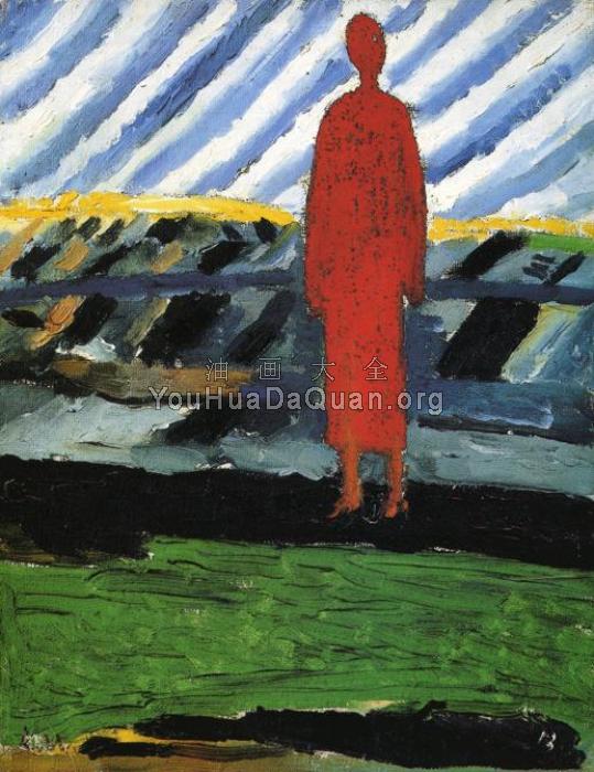 Red Figure - 卡兹米尔·马列维奇